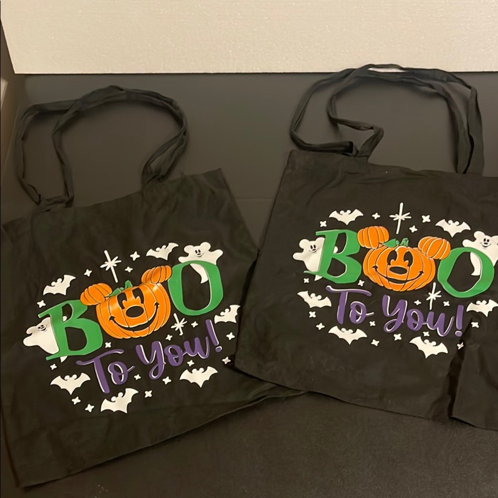 Disney’s Halloween Party Boo To You Handmade Tote Candy Bags